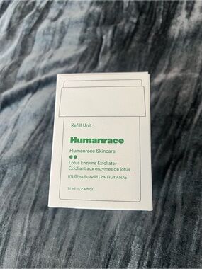 Lotus Enzyme Exfoliator Refill - White with Green Text